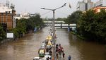 Bak Sungai, Begini Penampakan Banjir Rendam Jalanan di India