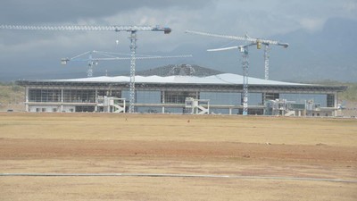 Penampakan Terkini Proyek Bandara Besutan Gudang Garam