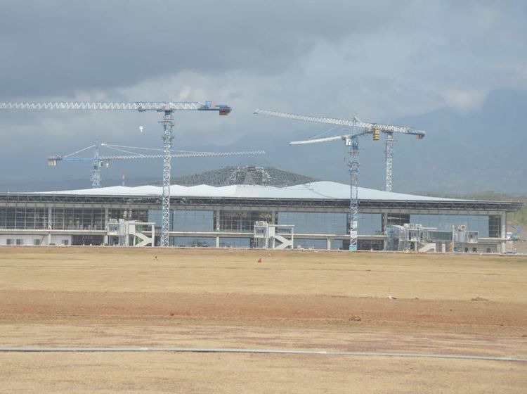Penampakan Terkini Proyek Bandara Besutan Gudang Garam