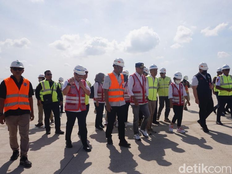 Penampakan Progres Pembangunan Bandara Kediri