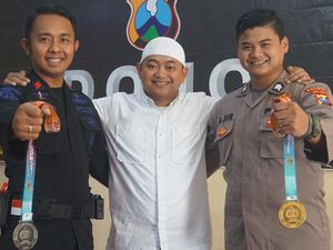2 Atlet Polda Jatim Raih Emas dan Perak di Ajang Judo Kapolri Cup 2023