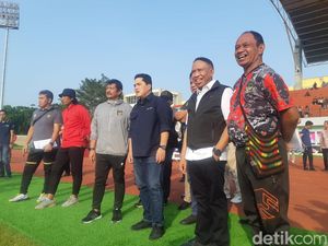 Erick Thohir: Penduduk 280 Juta Tak Bisa Cari 11 Pemain, Itu Sangat Mengganggu