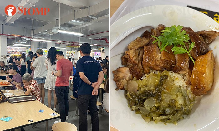 Rezeki Nomplok! Asal Ikut Antrean, Netizen Ini Dapat Makan Siang Gratis