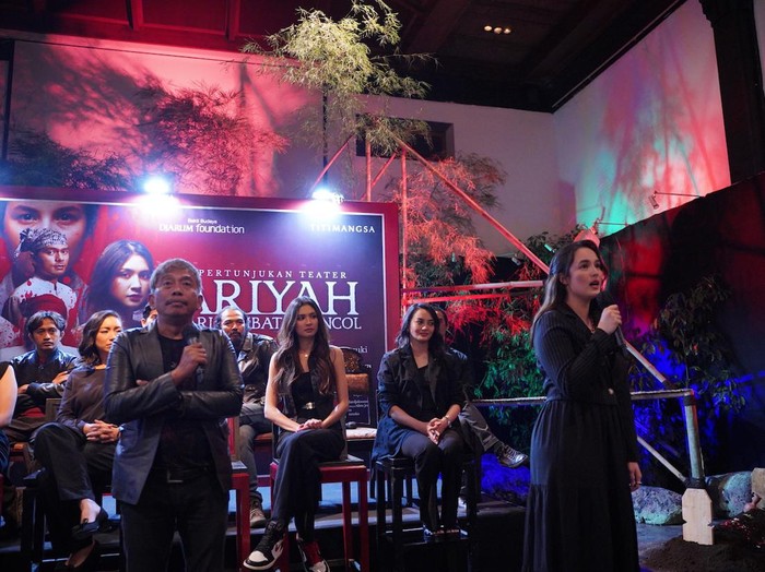 Jumpa Pers Teater Ariyah dari Jembatan Ancol