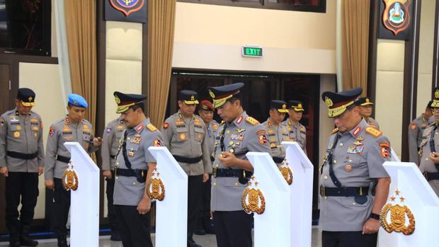 Kapolri lantik para pejabat baru Polri (dok. Polri)
