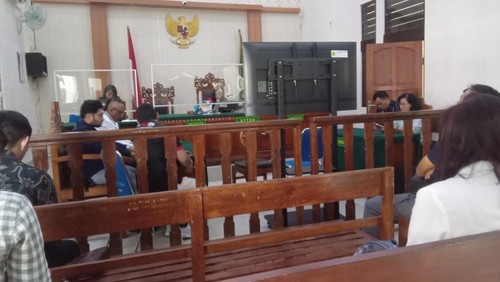 Yudiarto Yusuf, salah seorang tersangka kasus masuk vila tanpa izin, menang gugatan melawan Polres Badung di Pengadilan Negeri Denpasar, Jumat (14/7/2023).