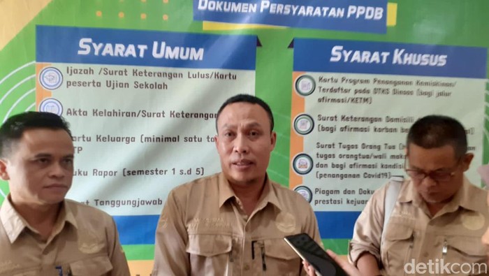 Ketua MKKS Kota Sukabumi Ceng Mamad