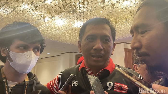 Ketum PKN Pasek Gede (Silvia Ng/detikcom)