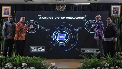 KPK Gandeng KPU dan Bawaslu Kampanye Tolak Politik Uang