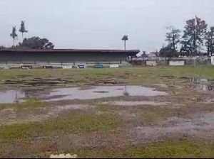 Cerita Ketua KONI Perbaiki Rumput Stadion Kubangan Kerbau Pakai Dana Pribadi