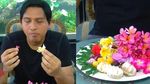 Momen Lucky Hakim Santap Nasi Padang hingga Nasi Goreng Jangkrik