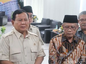 Temui Haedar Nashir, Prabowo: Diskusi untuk Lanjutkan yang Dibangun Pak Jokowi