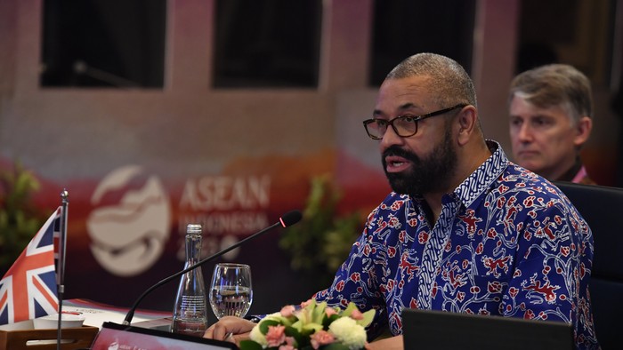 Menlu Inggris James Cleverly