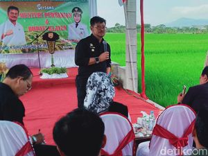 Antisipasi El Nino, Mentan Minta Petani Jaga Sumber Air-Siapkan Lumbung