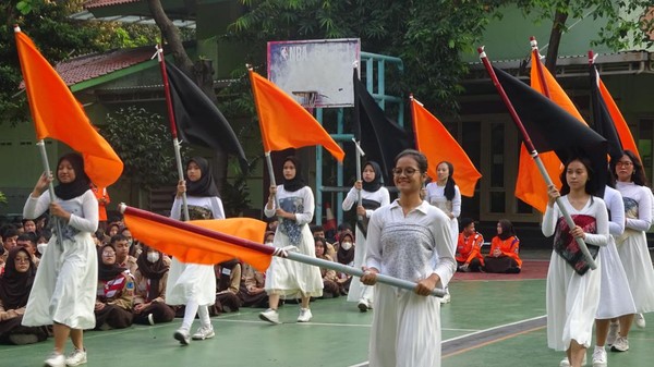 Suasana MPLS di SMAN 78 Jakarta, Dibuka Pertunjukan Ekskul