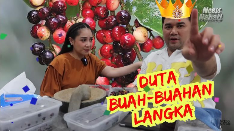 Nagita Slavina cicip buah kampung, ada lobi-lobi hingga buni