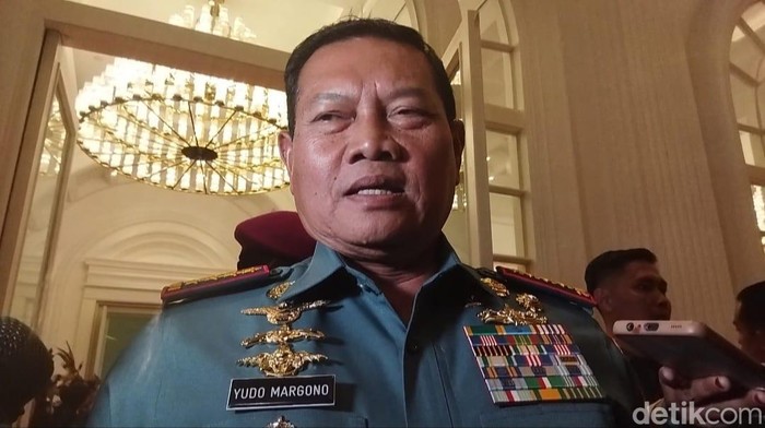 Panglima TNI Laksamana Yudo Margono mengapresiasi gelaran Hoegeng Awards 2023. (Lisye SR/detikcom)