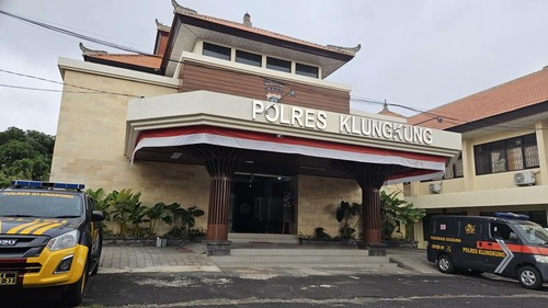 Polres Klungkung, Bali. (Putu Krista/detikBali)