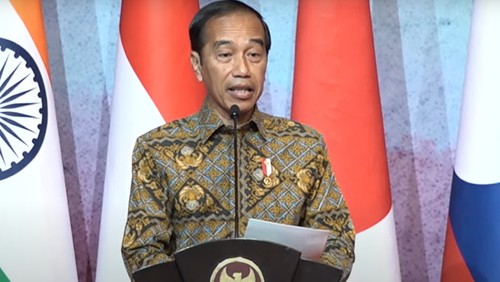 Presiden Jokowi terima Menlu ASEAN
