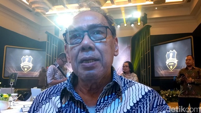 Putra kedua Jenderal Hoegeng Iman Santoso, Aditya Soetanto Hoegeng, mengapresiasi Hoegeng Awards 2023. Dia berharap acara ini kembali digelar tahun depan. (Anggi M/detikcom)