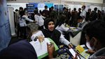 Ngebludak! Begini Potret Ramainya Para Pencari Kerja