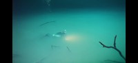 Sungai di bawah laut Cenote Angelita