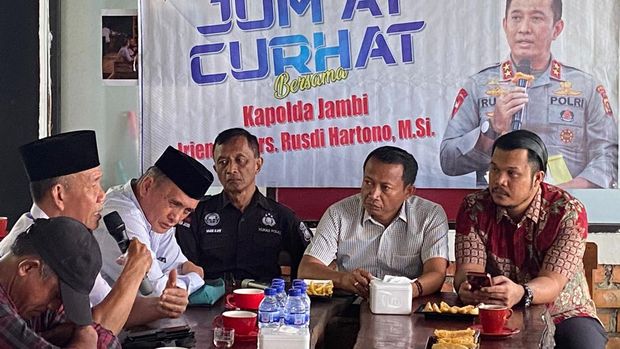 Warga Jambi curhat terkait curanmor marak. (Dok Polda Jambi)