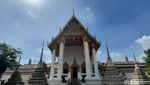Potret Wat Pho, Kuil Tertua Thailand Simpan Patung Buddha Berbaring