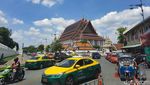 Potret Wat Pho, Kuil Tertua Thailand Simpan Patung Buddha Berbaring