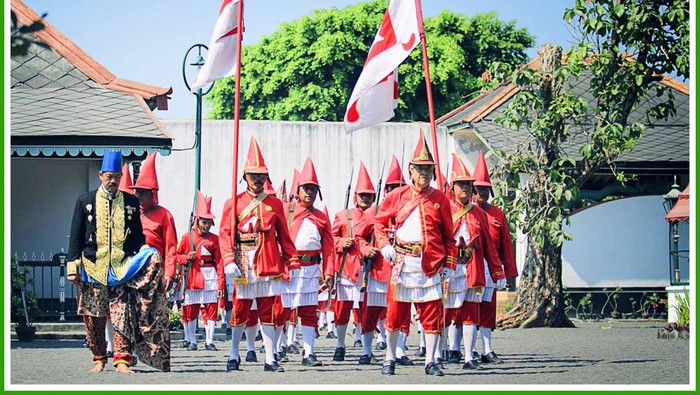 Tentang Bregada Wirabraja Prajurit Keraton Jogja Berjuluk Lombok Abang