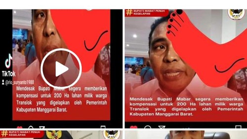 Bupati Manggarai Barat Edistasius Endi melaporkan pemilik akun Facebook Rio Suryant atas dugaan penghinaan dan pencemaran nama baik.