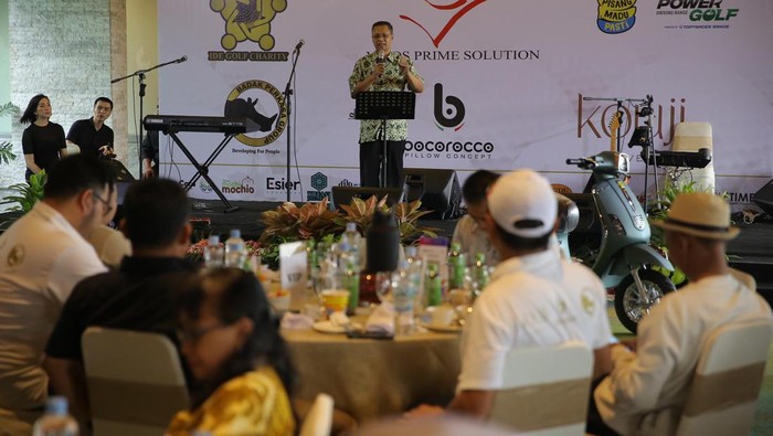 Idepreneurs Club kembali menggelar charity golf 2023 di Damai Indah Golf, BSD. Donasi yang dikumpulkan diserahkan langsung kepada penerima.