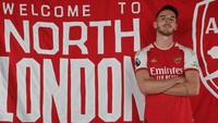 2. Arsenal. The Gunners mengucurkan 203,5 juta paun untuk membeli pemain. Sementara itu nilai penjualan pemain hanya 78,8 juta paun. Pengeluaran total 124,7 juta paun. Decline Rice menjadi pembelian termahal Arsenal musim ini. (Foto: Getty Images/Mike Hewitt) 