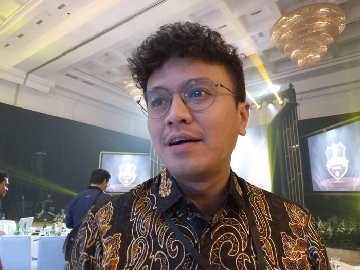 Faldo Maldini di acara Hoegeng Awards 2023