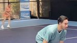 7 Momen Nagita Slavina dan Jeje Latihan Tenis Bareng, Dijuluki Si Duo Sabar