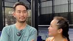 7 Momen Nagita Slavina dan Jeje Latihan Tenis Bareng, Dijuluki Si Duo Sabar