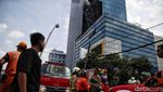 K-Link Tower Jaksel Kebakaran, Begini Kondisinya