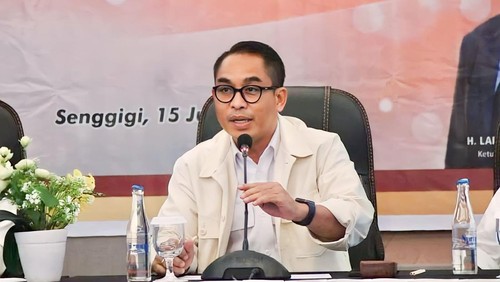 Ketua OKK Gerindra NTB Sudirsah Sujanto menyebut dukungan Projo NTB terhadap Prabowo Subianto sebagai energi positif menghadapi Pilpres 2024.