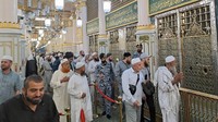 Makam Nabi Muhammad SAW, Abu Bakar as Siddiq dan Umar bin Kattab berada di kawasan Masjid Nabawi.