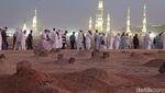 Potret Pemakaman Baqi, Dipadati Peziarah Jemaah Haji