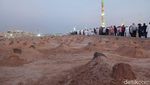 Potret Pemakaman Baqi, Dipadati Peziarah Jemaah Haji