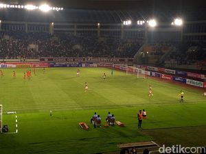 Gol Rodriguez-Sananta Bawa Persis Solo Unggul atas Borneo di Babak Pertama