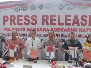 Polisi Gagalkan Pengiriman 374 CPMI Ilegal di Soetta, 17 Pelaku TPPO Dibekuk