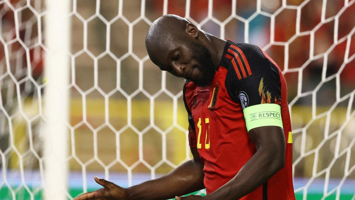 Romelu Lukaku. (Foto: REUTERS/YVES HERMAN)