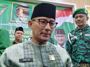 Sandiaga Sepakat soal Cawapres Kriteria Ganjar yang Tak Nusuk dari Belakang
