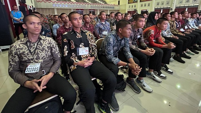 Sidang hasil pemeriksaan administrasi, kesehatan, psikologi dan mental serta ideologi calon taruna Akademi Kepolisian (catar Akpol) 2023, Sabtu (15/7/2023).