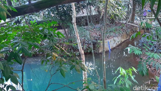 Sumber mata air bawah tanah Citaman yang terimbas pembangunan tol Japek II