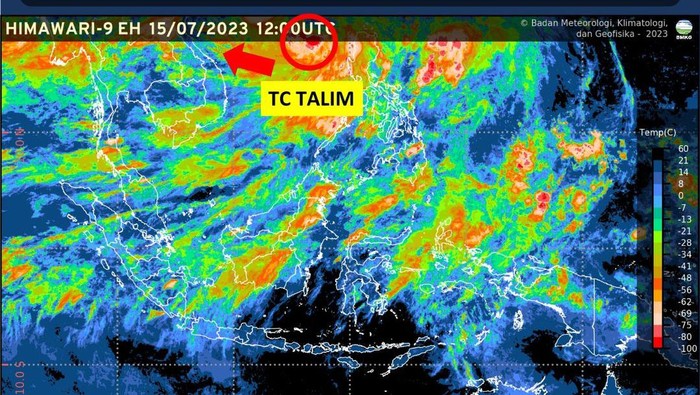 Analisis BMKG Siklon Tropis Talim