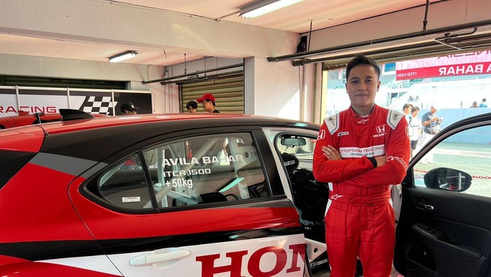 Avila Bahar dari Honda Racing Indonesia berjaya di putaran kedua ISSOM 2023
