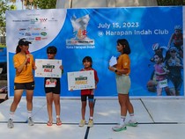 Ajang Triathlon Digelar di Bekasi, Ada Peserta Anak-anak